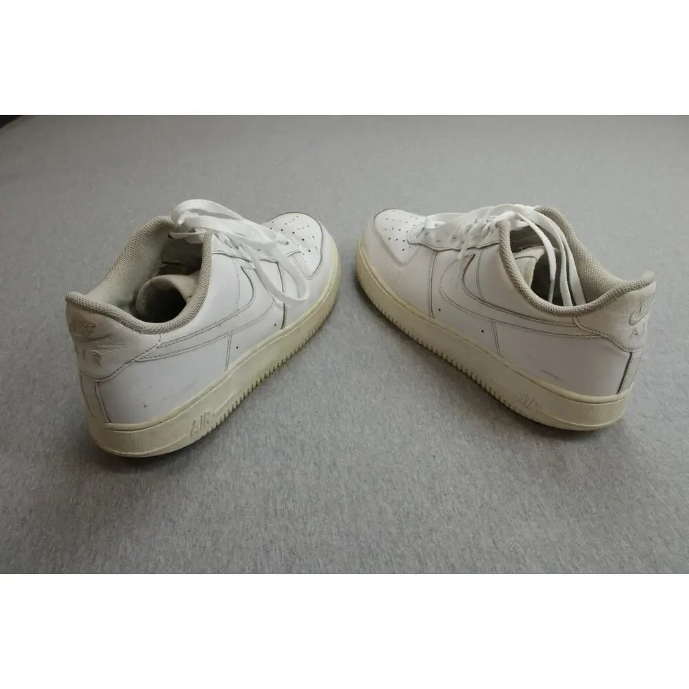 Nike Mens Size 12 White Air Force 1 '07 Triple White CW2288-111 New Laces‎